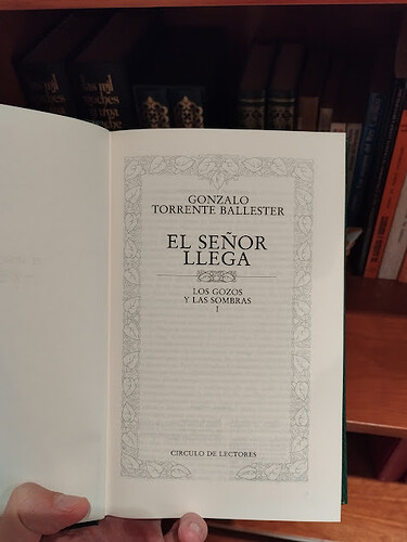 Torrente Ballester El Señor Llega