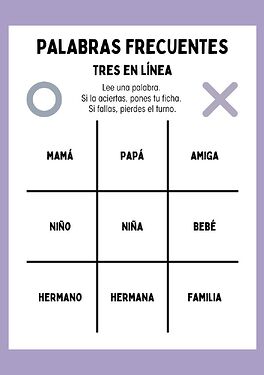 Palabras Frecuentes 7