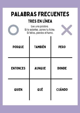 Palabras Frecuentes 12