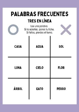 Palabras Frecuentes 6