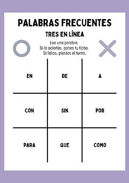 Palabras Frecuentes 3