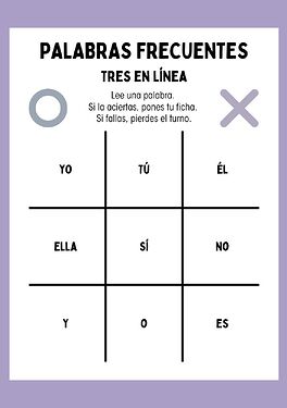 Palabras Frecuentes 1