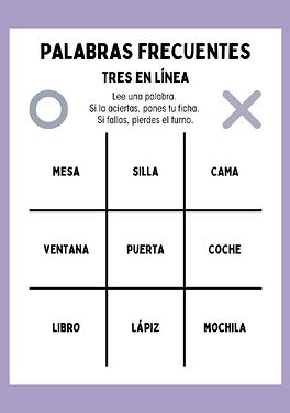 Palabras Frecuentes 9