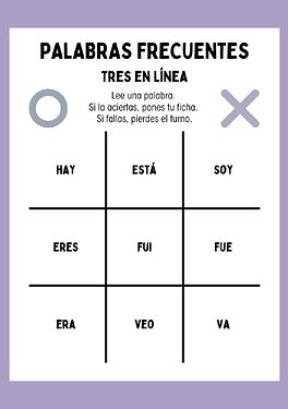 Palabras Frecuentes 4