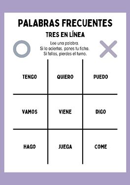 Palabras Frecuentes 5